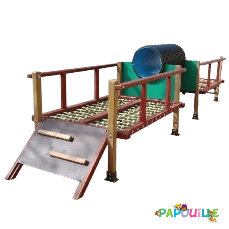 Parcours pour aire de jeu enfant - Papouille