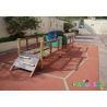 Parcours pour aire de jeu enfant - Papouille