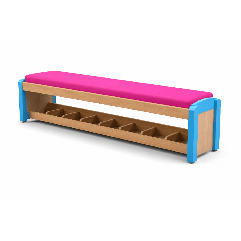 Banc d'accueil naturel