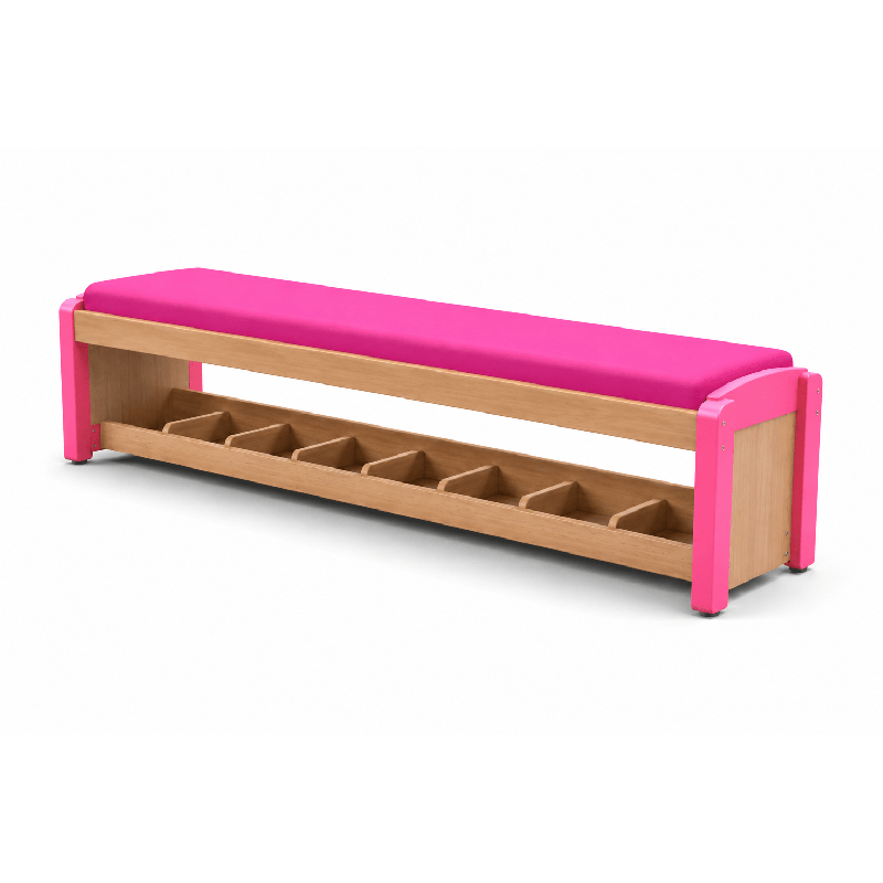 Banc d'accueil naturel