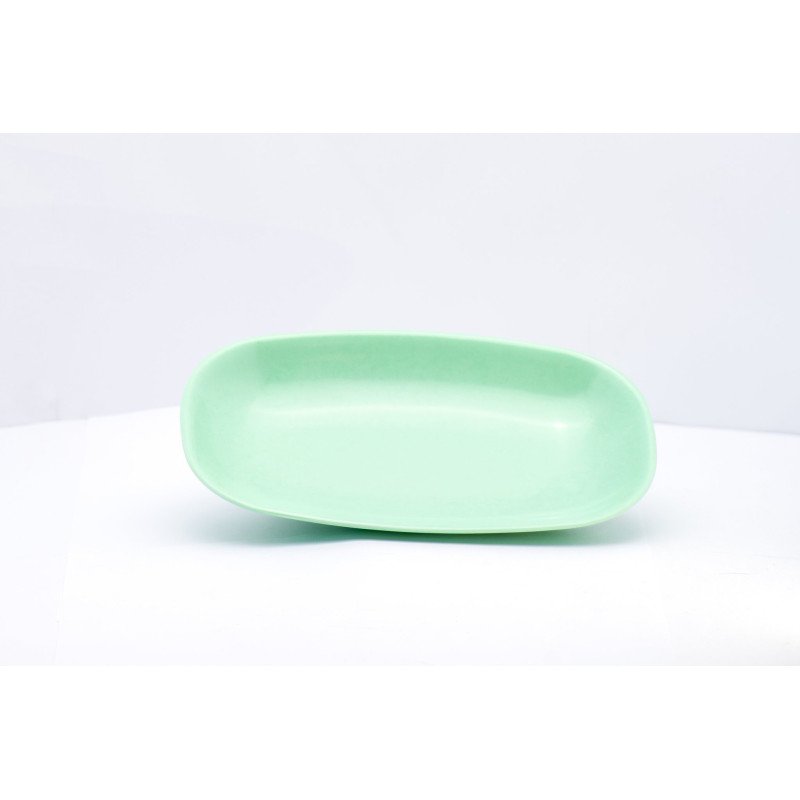 Ravier oval blanc