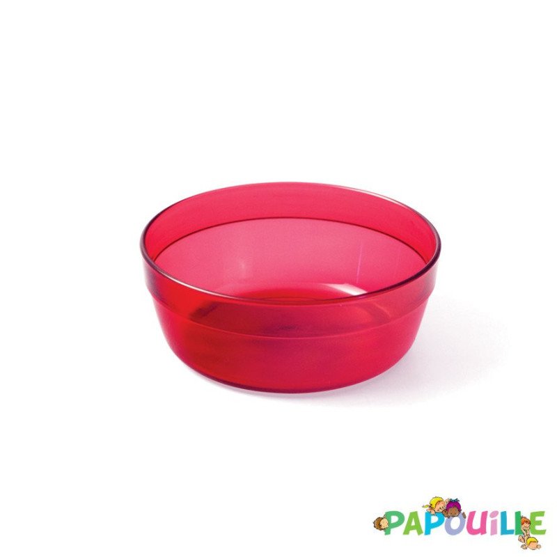 Coupelle copolyester 35 cl transparent bleu