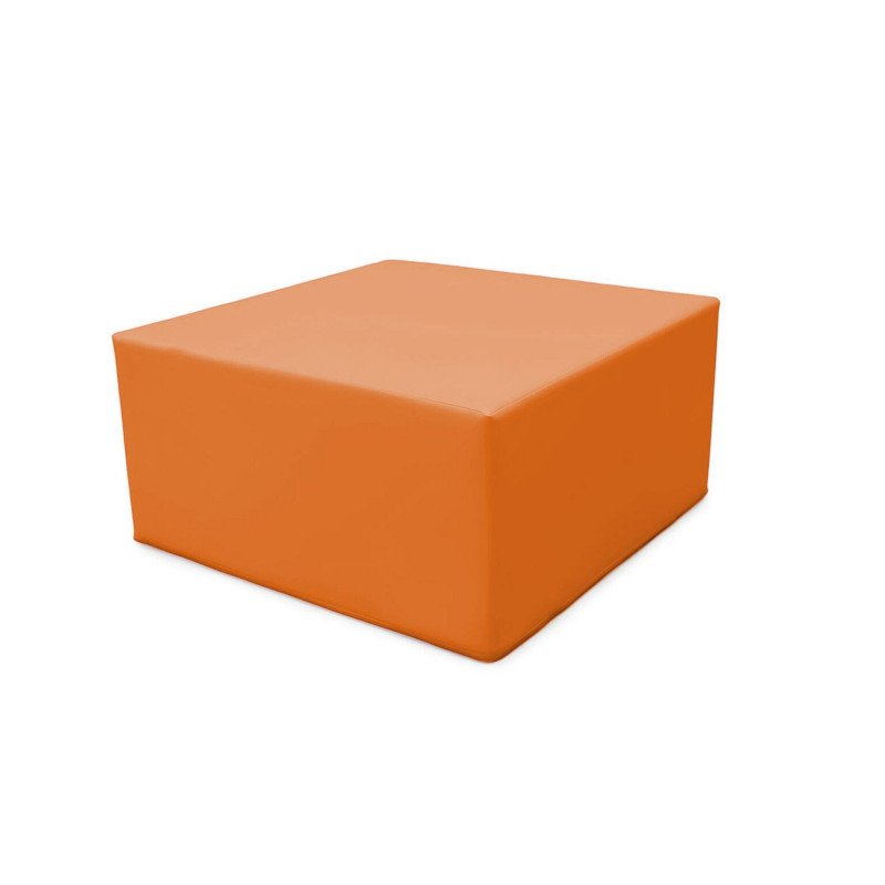 Module bloc carre en mousse pvc h.23cm fuchsia