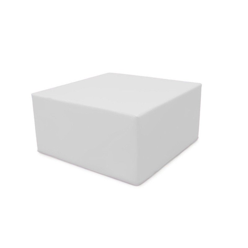 Module bloc carre en mousse pvc h.23cm fuchsia
