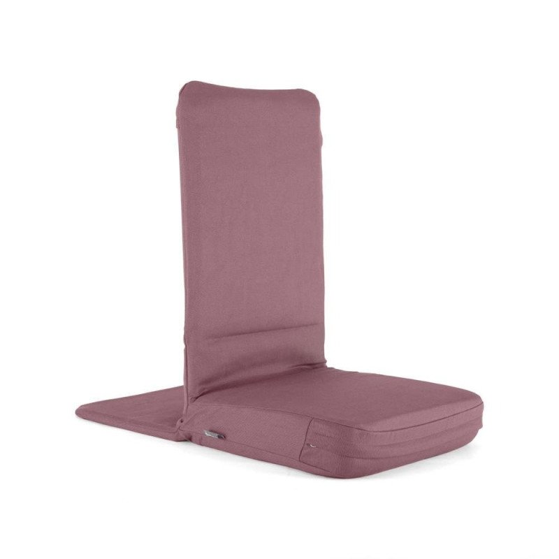 Siège au sol en tissu rouge