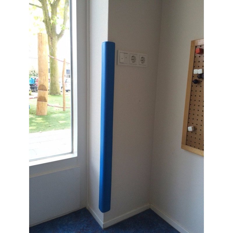 Protection d'angle de mur en mousse gris