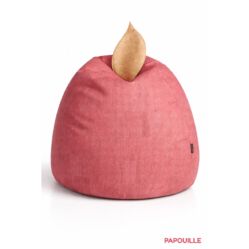 Pouf pomme en liège - Papouille