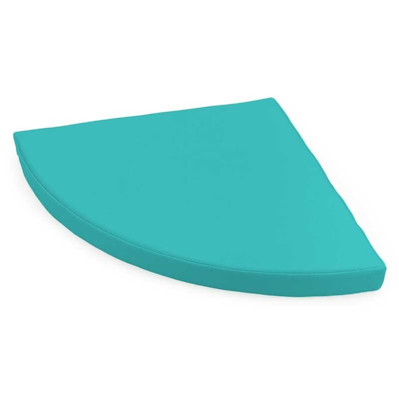 Tapis d'angle à 90° 1/4 rond 40x40x3cm fuchsia