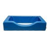 Couchette empilable en mousse pvc 50 x 100 cm bleu