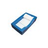 Couchette empilable en mousse pvc 50 x 100 cm bleu