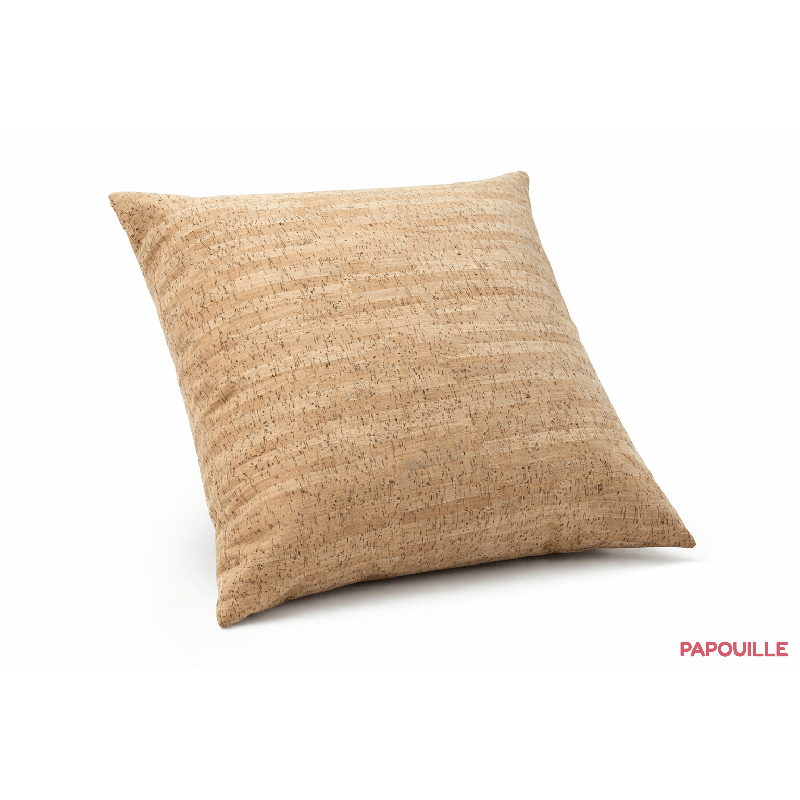 Lot de 4 coussins carré en liège - Papouille