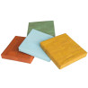 4 coussins carrés de couleur en liège - Papouille