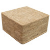 Lot de 2 poufs carré en liège - Papouille