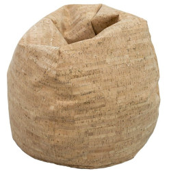 Pouf pour adultes en liège - Papouille