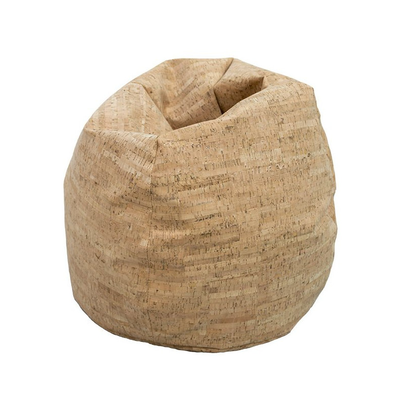 Pouf pour adultes en liège - Papouille