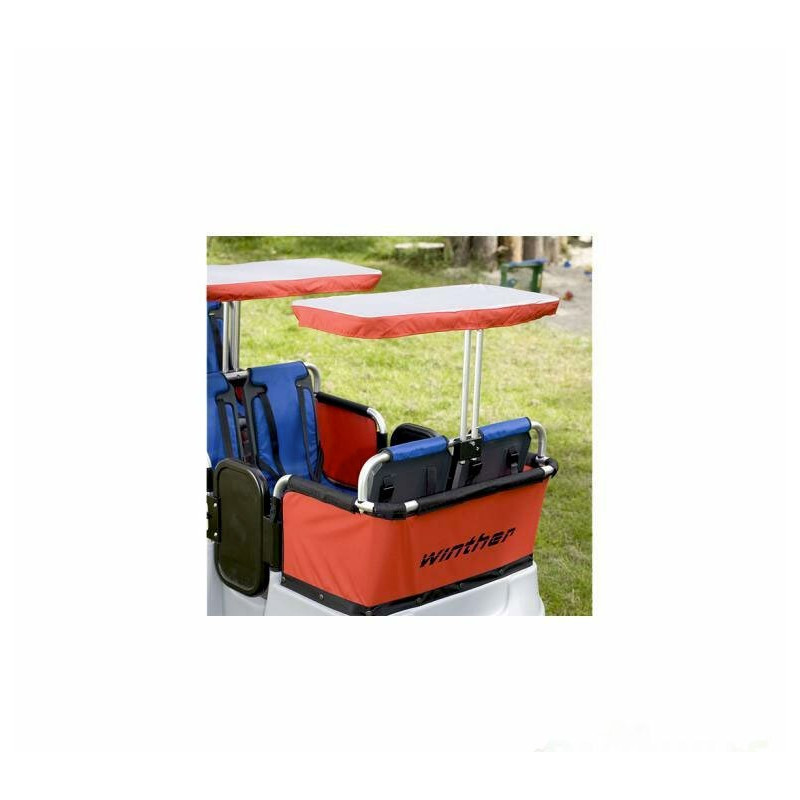 Ombrelle pour poussette kiddy bus - Papouille