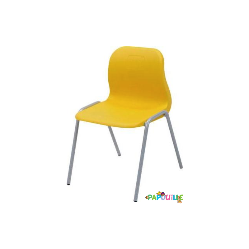Chaise empilable clara t0 bleu