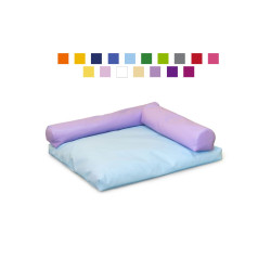 Coussin carré avec rouleaux - Papouille