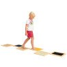 Chemin sensoriel et tactile enfant