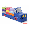 Camion de coussins bleu - Papouille
