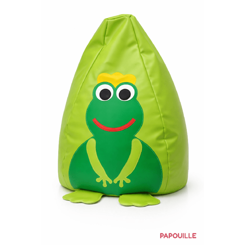 Pouf vert grenouille - Papouille