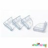 Lot de 4 protèges coins de table fin
