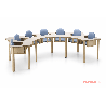 Chaise haute 7 places en bois