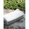 Carré éponge 100% coton pour le change bio serviette 30 x 50 cm