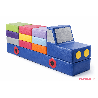 Camion de coussins bleu