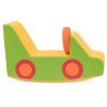 Voiture à bascule en mousse