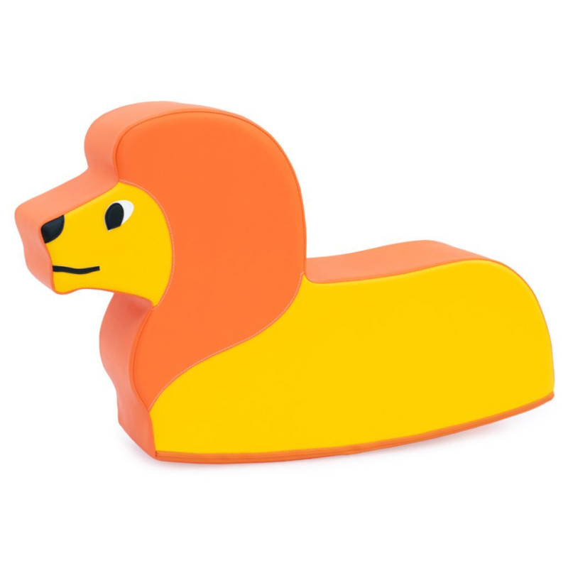 Lion à bascule en mousse - Papouille