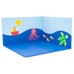 Grand tapis mural la mer - Papouille