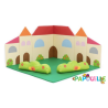 Grand tapis mural le château - Papouille