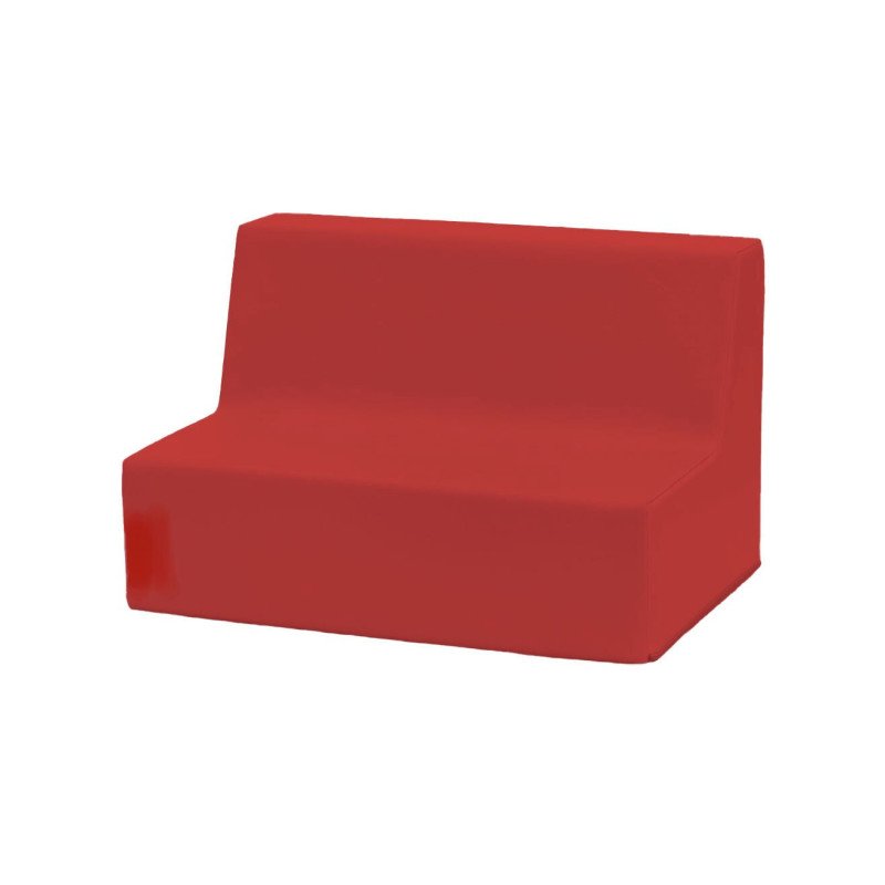 Banquette enfant 2 à 3 places en mousse pvc h. 25cm