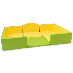 Grand parc rectangulaire avec entrée - Papouille