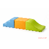 Kit modules roulade apprentissage en mousse pvc 23 cm pastels
