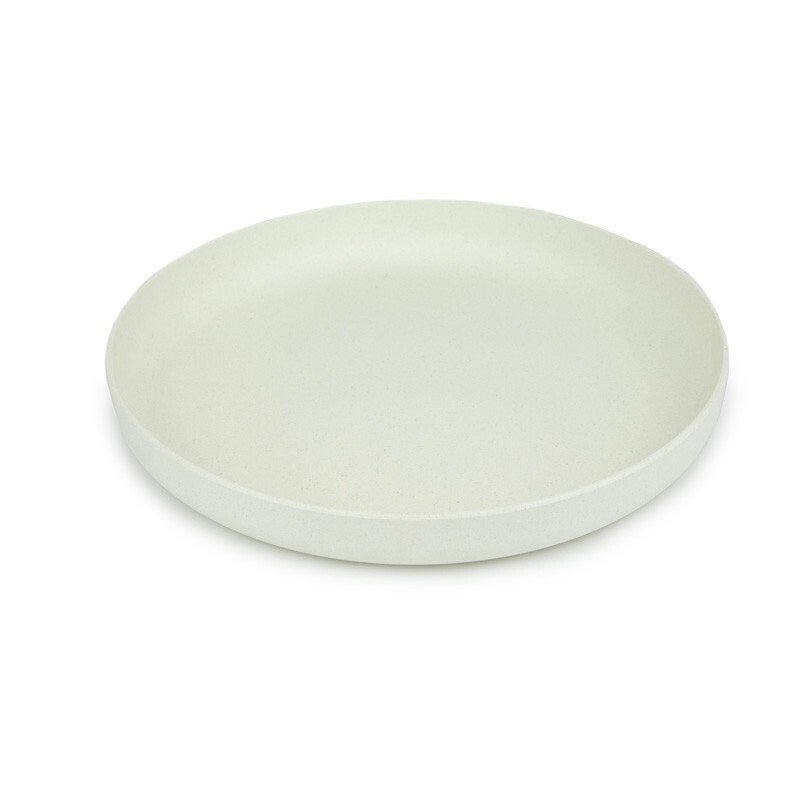 Assiette plate en pla diam. 17,8 bleu