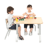 Table carrée Oscar 75 x 75 cm réglable en hauteur