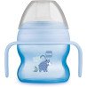 Tasse d'apprentissage bec souple avec anses 150 ml 6mois +