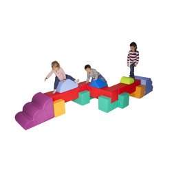 Parcours de motricité zig-zag - Papouille