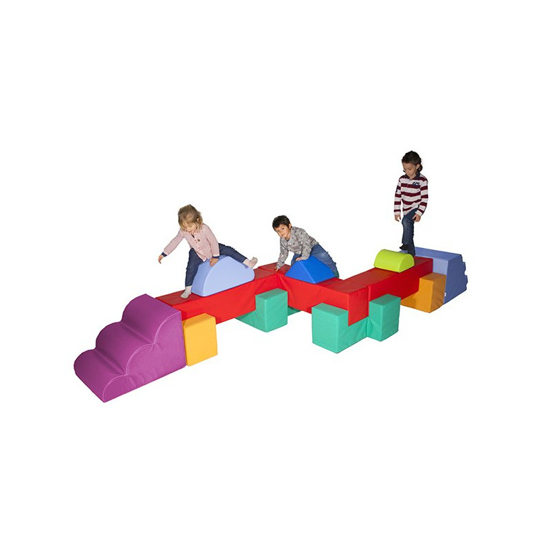 Parcours de motricité zig-zag - Papouille