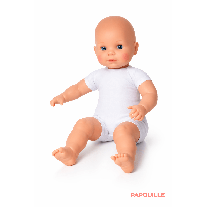 Poupon Bébé taille réél corps mou 60 cm