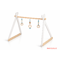 Portique d'activités en bois