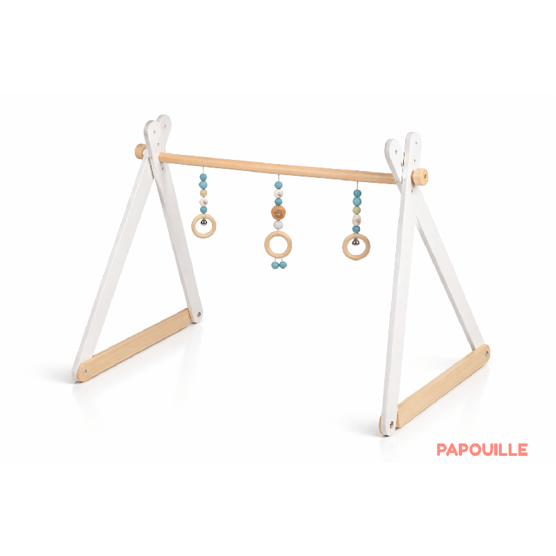 Portique d'activités en bois