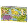 Puzzle de cube savane et banquise