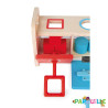 Boite à clefs, apprentissage formes et couleurs - Papouille