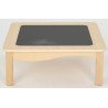 Table basse avec tableau