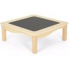Table basse avec tableau