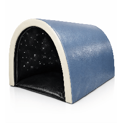 Tunnel avec étoiles lumineuses