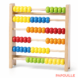 Boulier enfant bois - Papouille